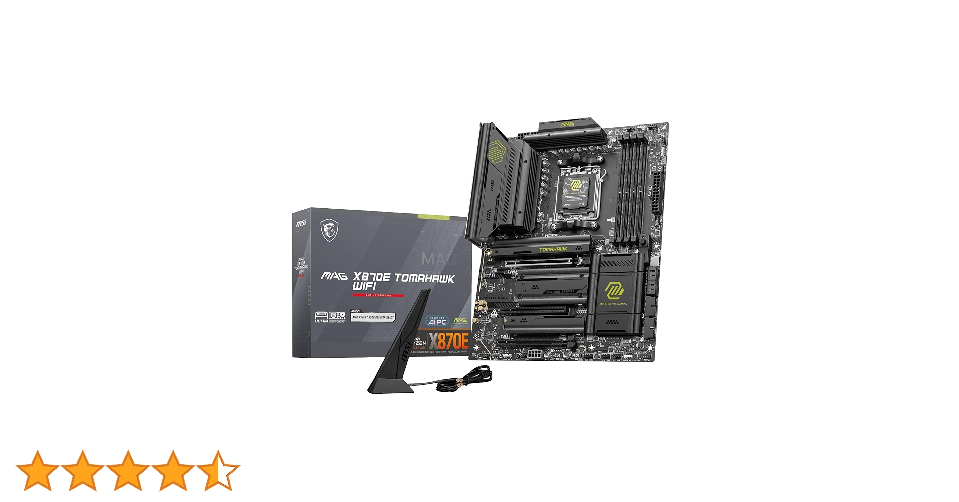 Amazon | MSI MAG X870E TOMAHAWK WIFI AMD Ryzen 9000/8000/7000